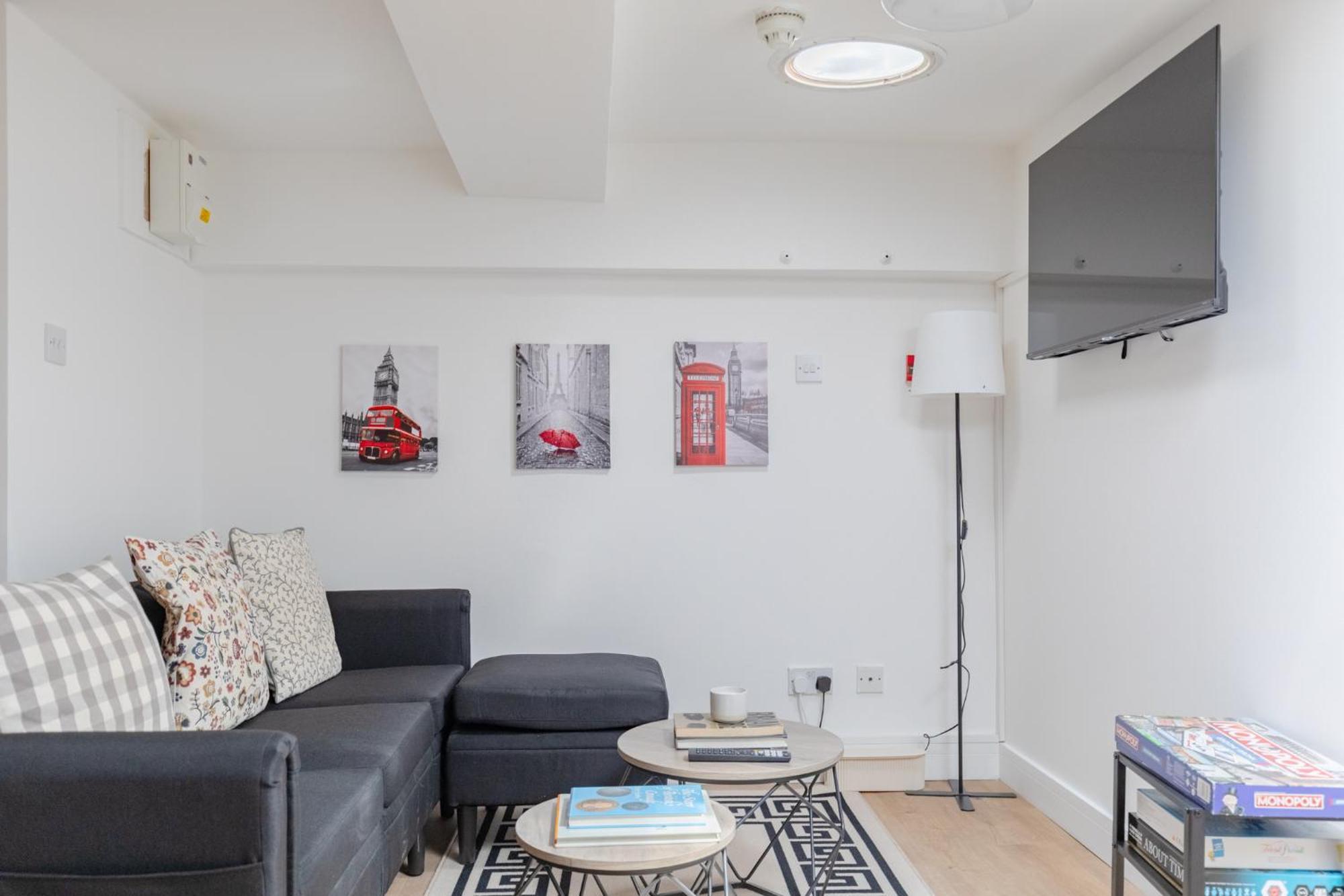 Beautifully Refurbished 4bd Flat By King's Cross Appartement